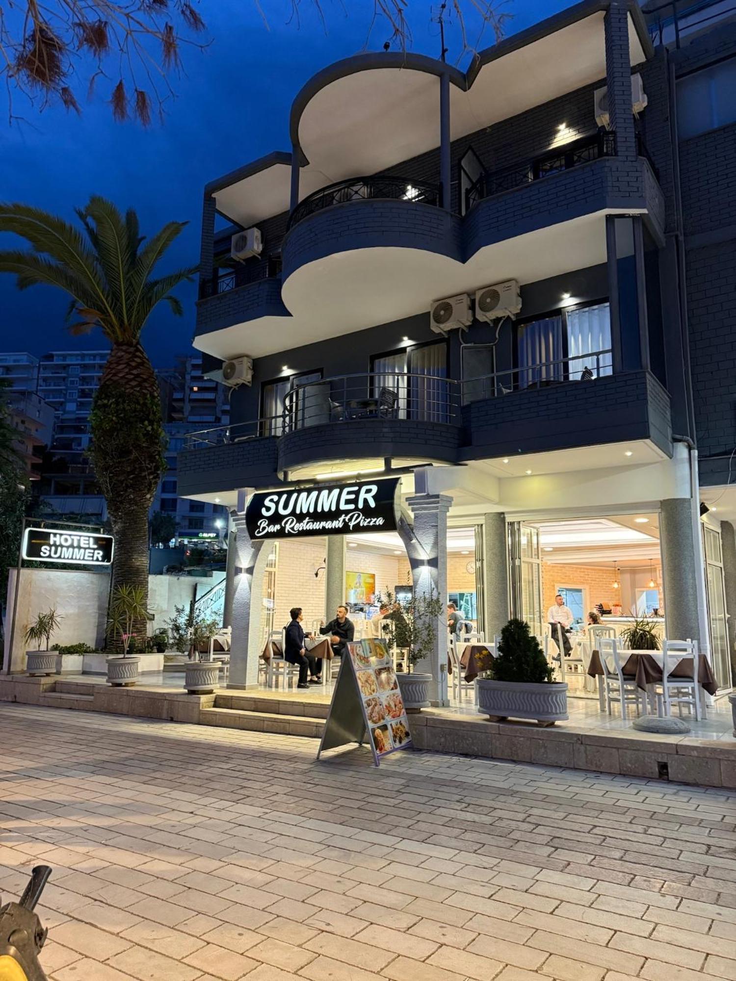 Hotel Summer Sarandë Exteriér fotografie